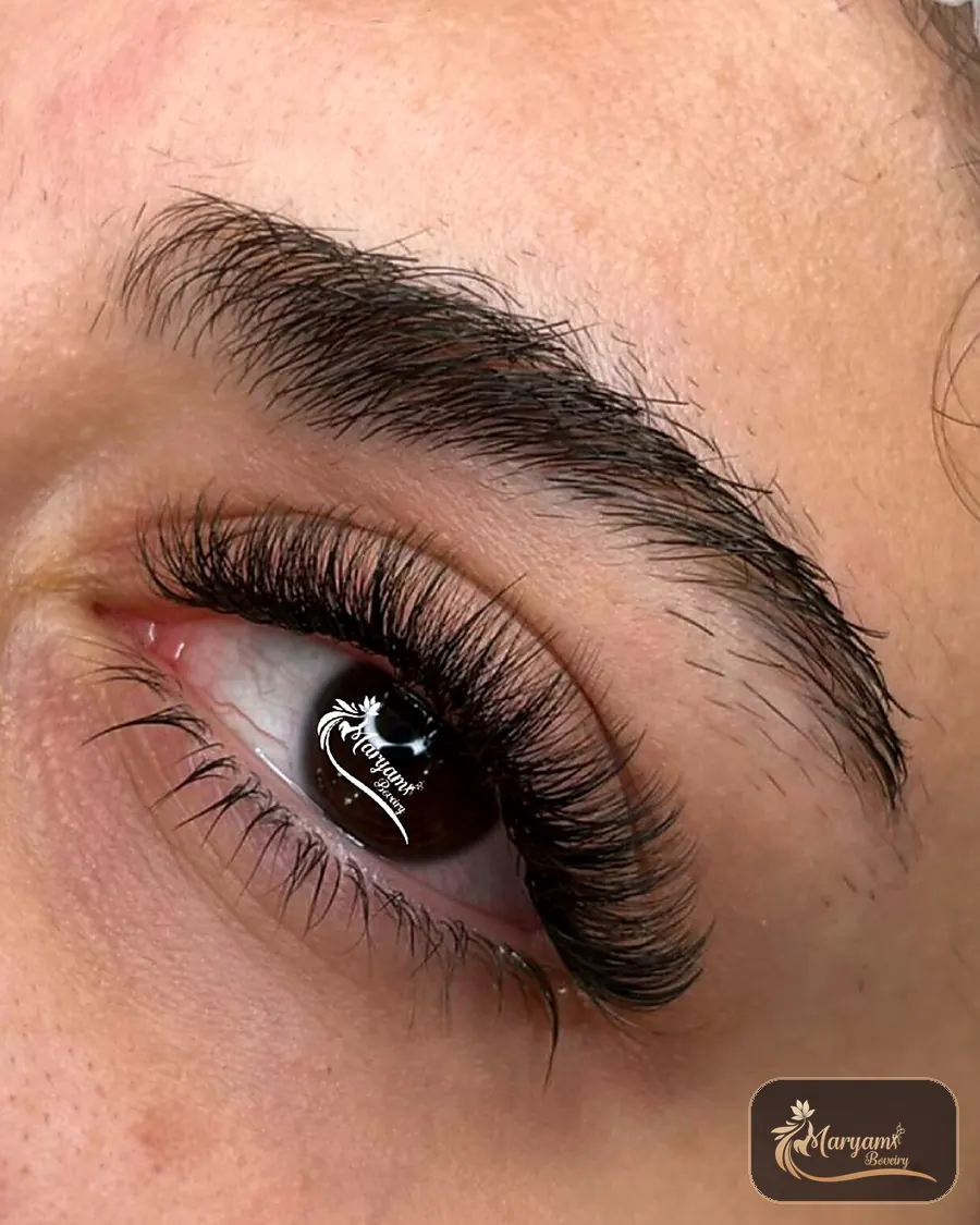 نمونه کار لیفت و لمینت مژه